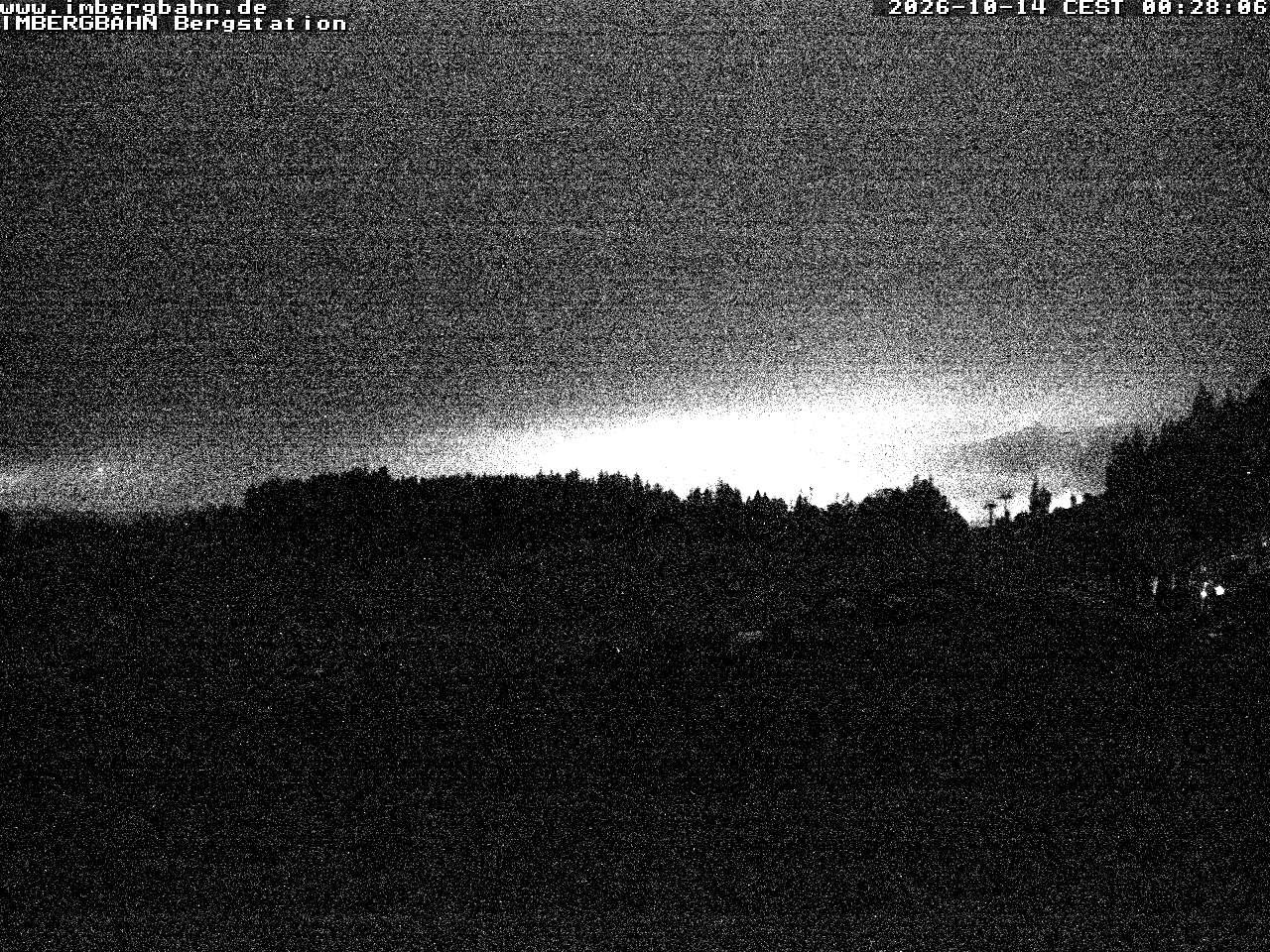 Archiv Foto Webcam Imbergbahn - Bergstation