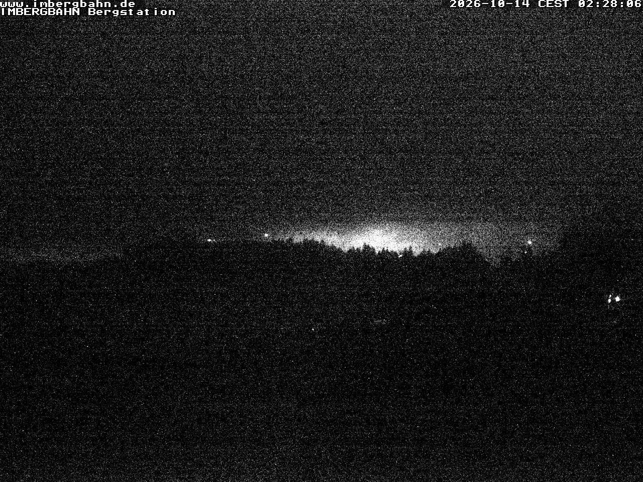 Archiv Foto Webcam Imbergbahn - Bergstation