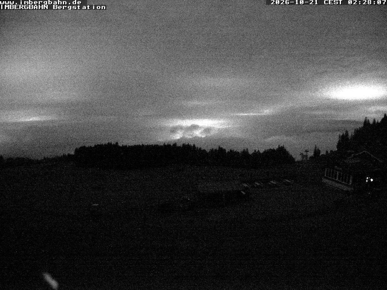 Archiv Foto Webcam Imbergbahn - Bergstation