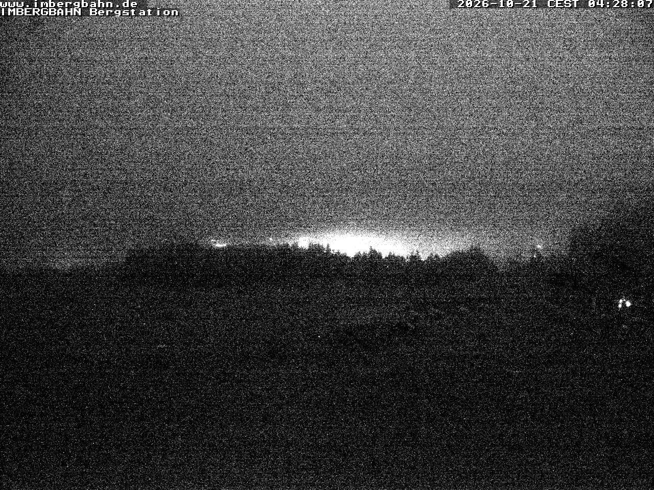 Archiv Foto Webcam Imbergbahn - Bergstation