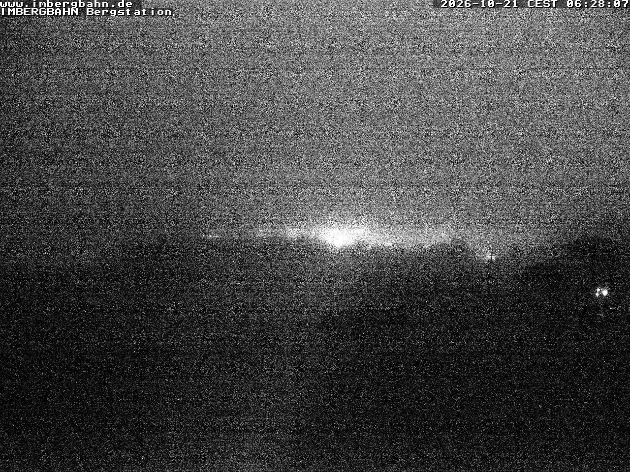 Archiv Foto Webcam Imbergbahn - Bergstation