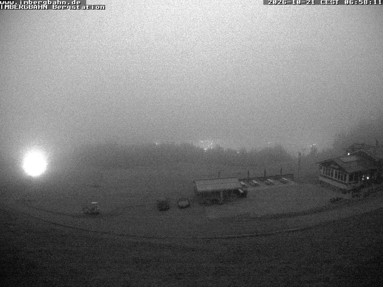 Archiv Foto Webcam Imbergbahn - Bergstation