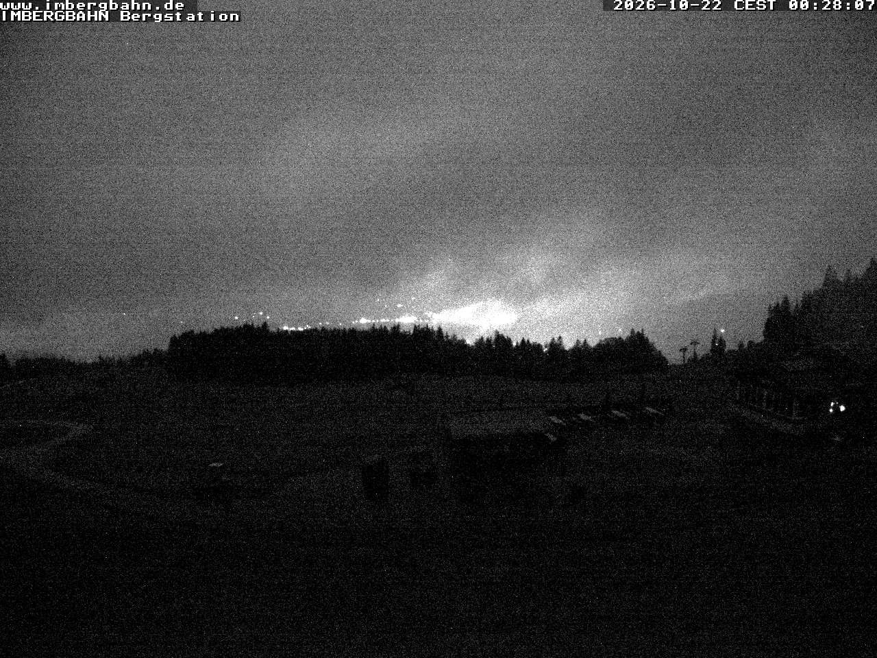 Archiv Foto Webcam Imbergbahn - Bergstation