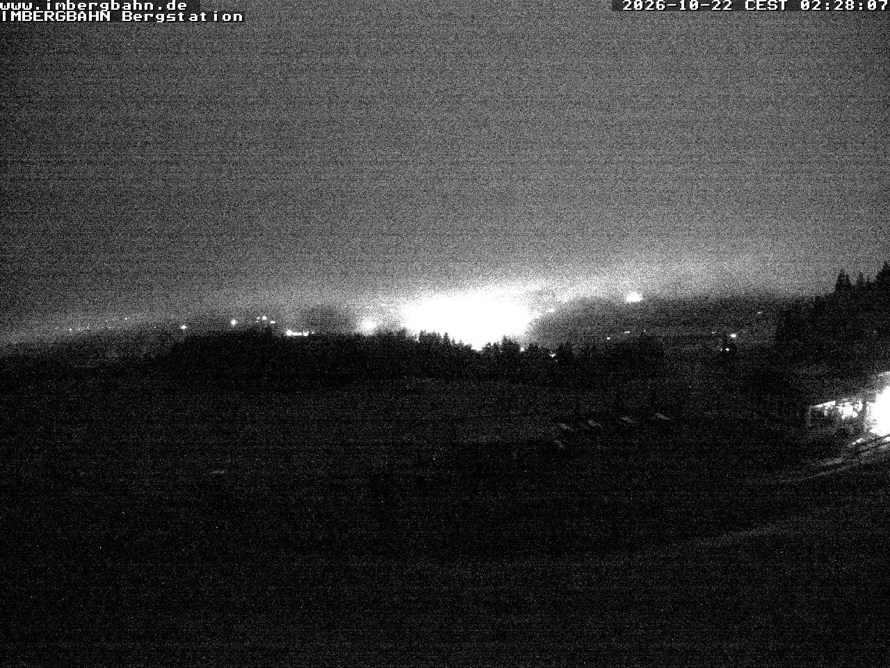 Archiv Foto Webcam Imbergbahn - Bergstation