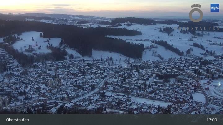 Archived image Webcam Oberstaufen in the region Allgäu
