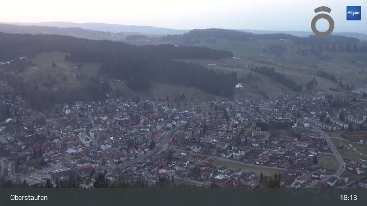 Archiv Foto Webcam Bergwelt bei Oberstaufen im Allgäu