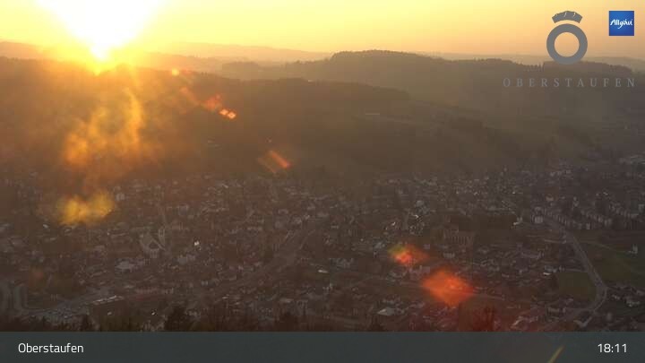 Archiv Foto Webcam Bergwelt bei Oberstaufen im Allgäu