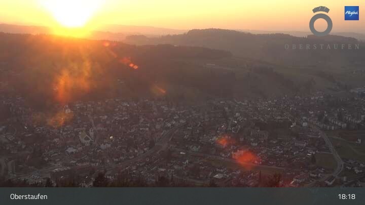 Archiv Foto Webcam Bergwelt bei Oberstaufen im Allgäu
