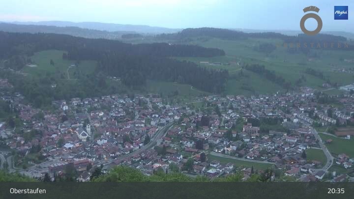 Archived image Webcam Oberstaufen in the region Allgäu