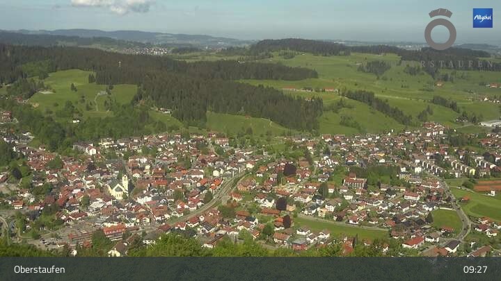 Archiv Foto Webcam Bergwelt bei Oberstaufen im Allgäu