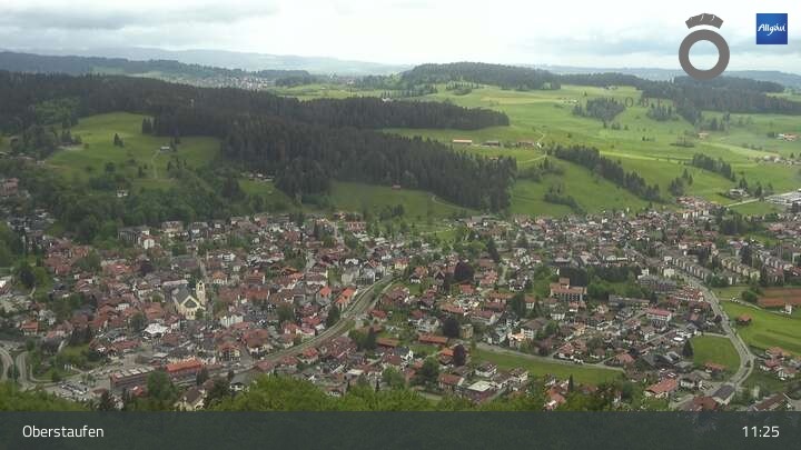 Archived image Webcam Oberstaufen in the region Allgäu