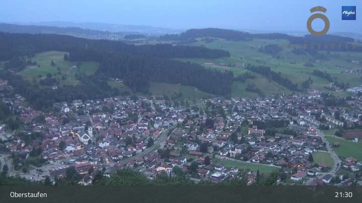 Archiv Foto Webcam Bergwelt bei Oberstaufen im Allgäu