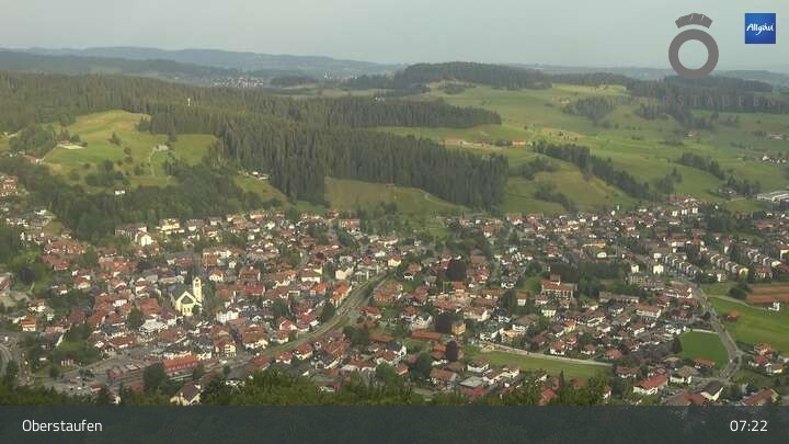 Archiv Foto Webcam Bergwelt bei Oberstaufen im Allgäu