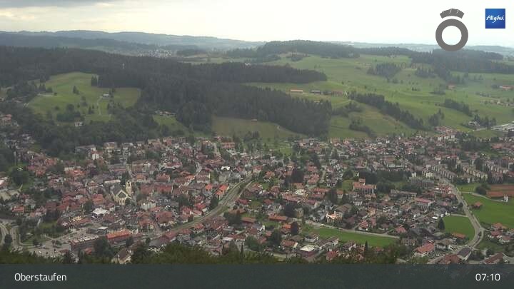 Archiv Foto Webcam Bergwelt bei Oberstaufen im Allgäu