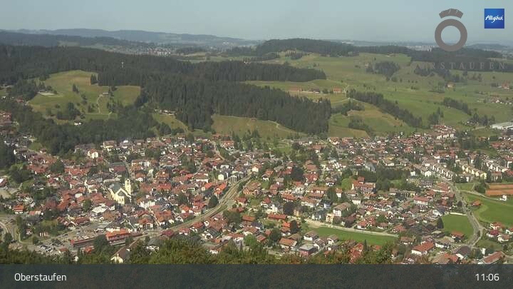 Archiv Foto Webcam Bergwelt bei Oberstaufen im Allgäu