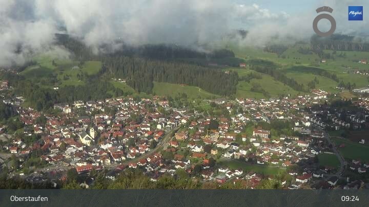Archiv Foto Webcam Bergwelt bei Oberstaufen im Allgäu
