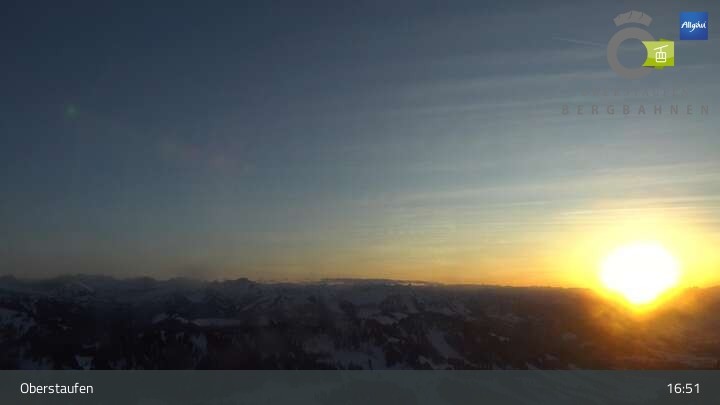 Archiv Foto Webcam Panorama Hochgratbahn