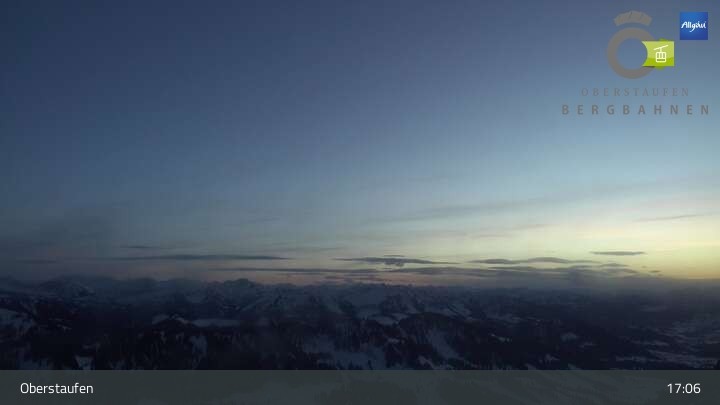 Archiv Foto Webcam Panorama Hochgratbahn