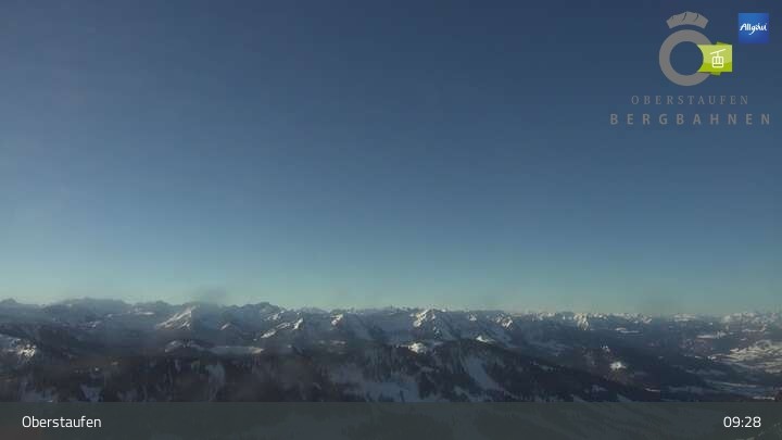 Archiv Foto Webcam Panorama Hochgratbahn