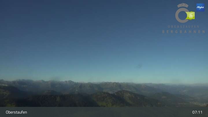 Archiv Foto Webcam Panorama Hochgratbahn