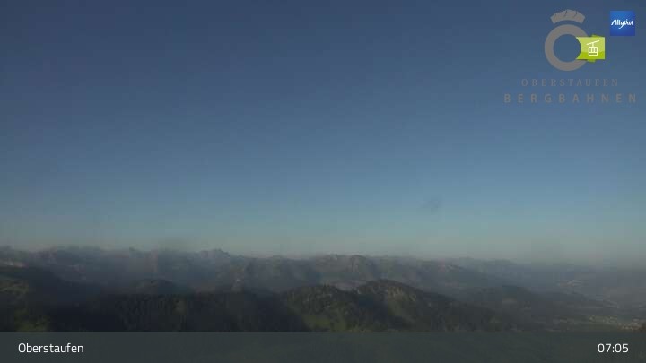 Archived image Webcam Panorama Hochgratbahn