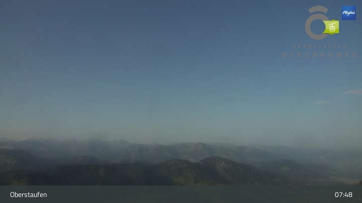 Archived image Webcam Panorama Hochgratbahn