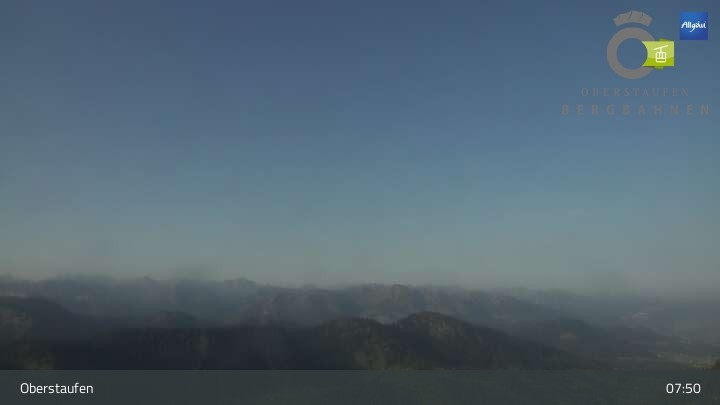 Archiv Foto Webcam Panorama Hochgratbahn