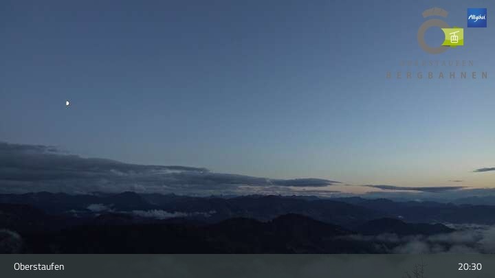 Archived image Webcam Panorama Hochgratbahn