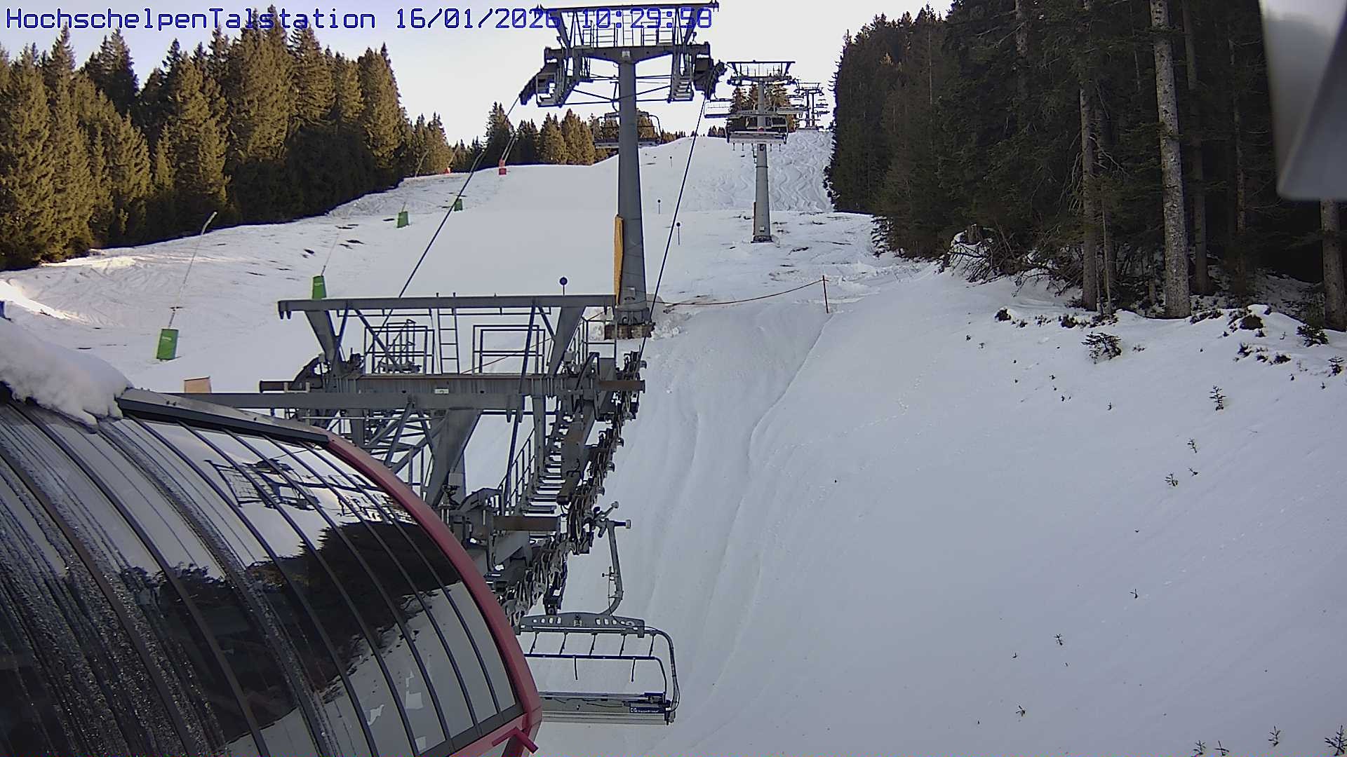 Archiv Foto Webcam Hochschelpenlift, Balderschwang