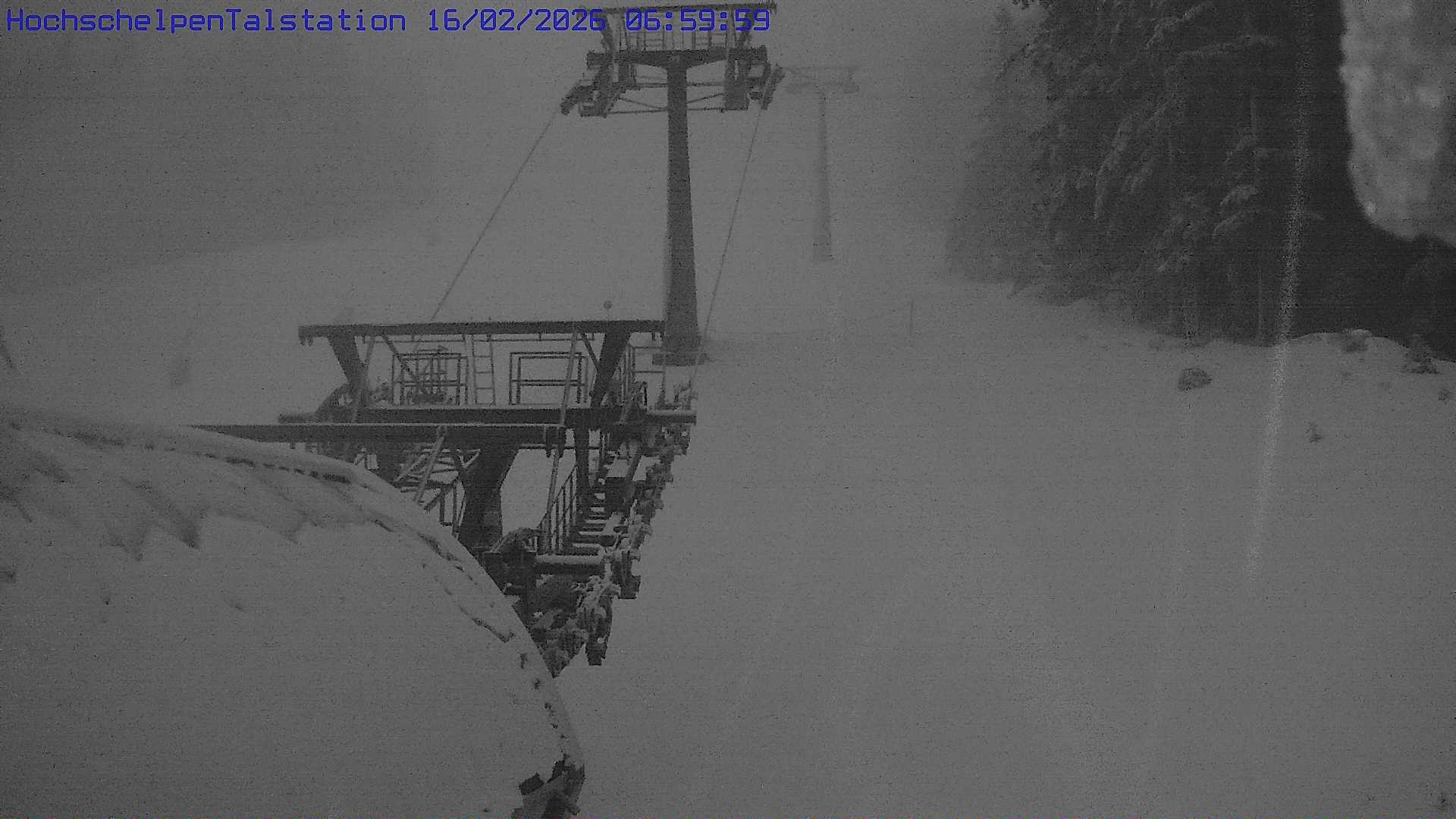 Archiv Foto Webcam Hochschelpenlift, Balderschwang