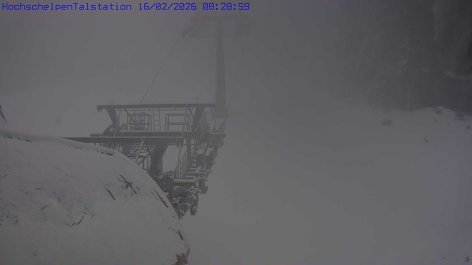 Archiv Foto Webcam Hochschelpenlift, Balderschwang