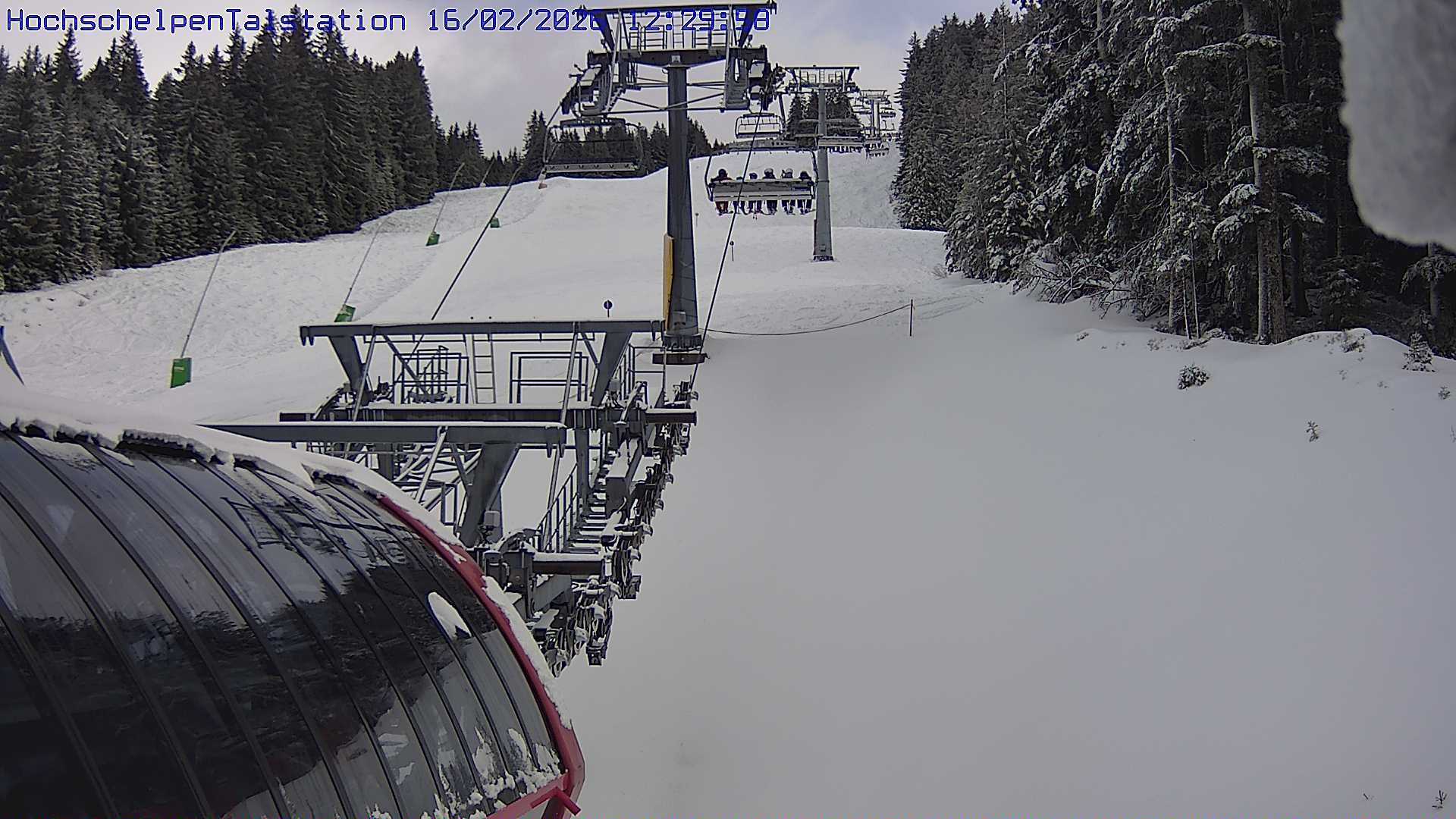 Archiv Foto Webcam Hochschelpenlift, Balderschwang