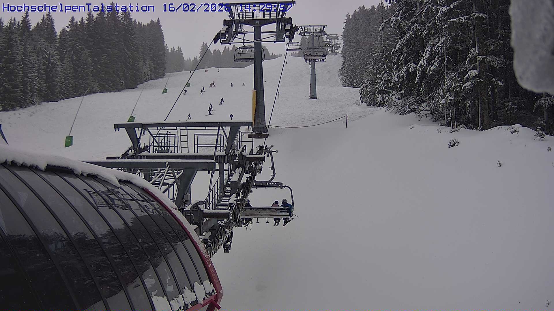 Archiv Foto Webcam Hochschelpenlift, Balderschwang