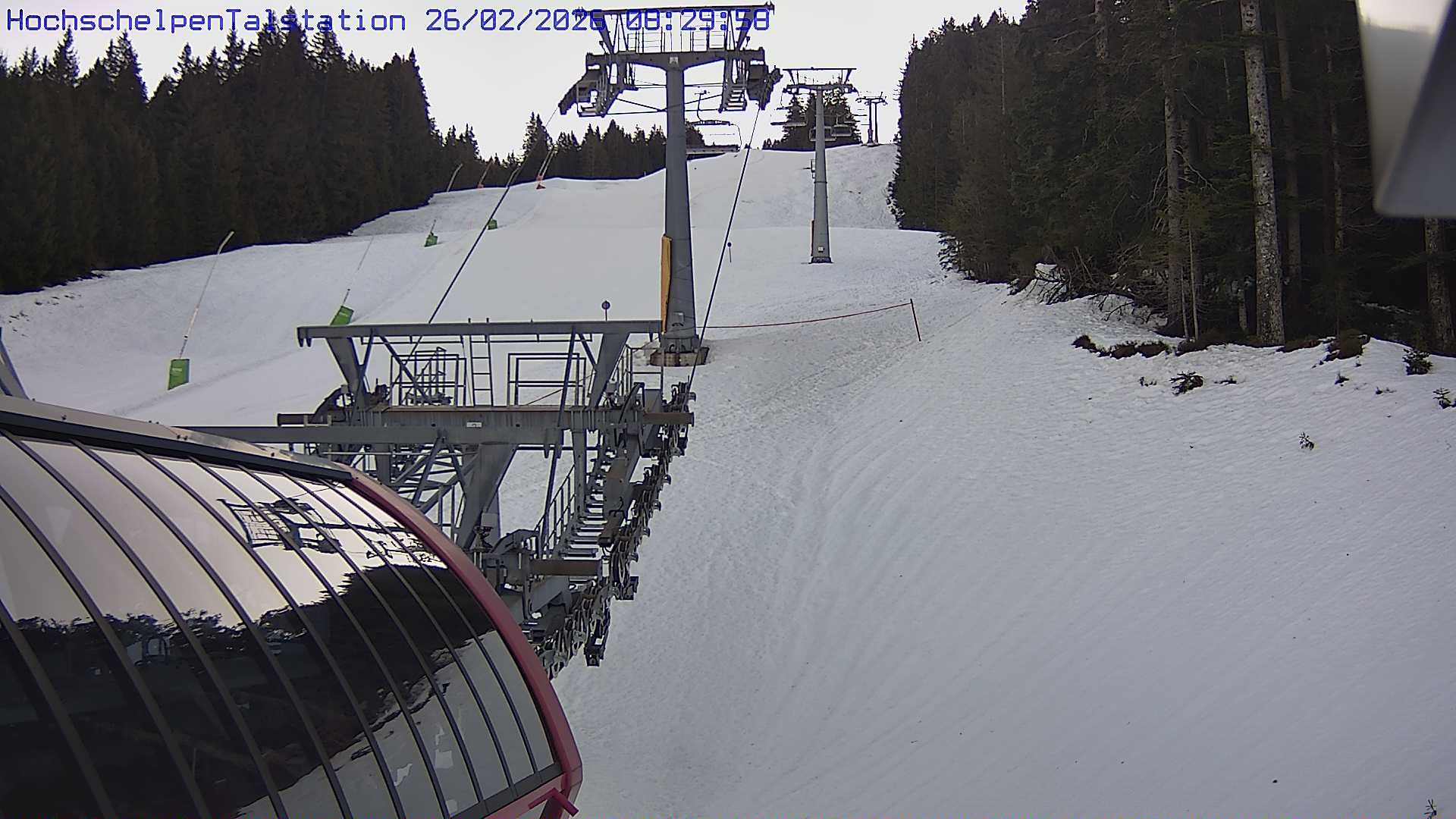 Archived image Webcam Balderschwang, base station Hochschelpenlift