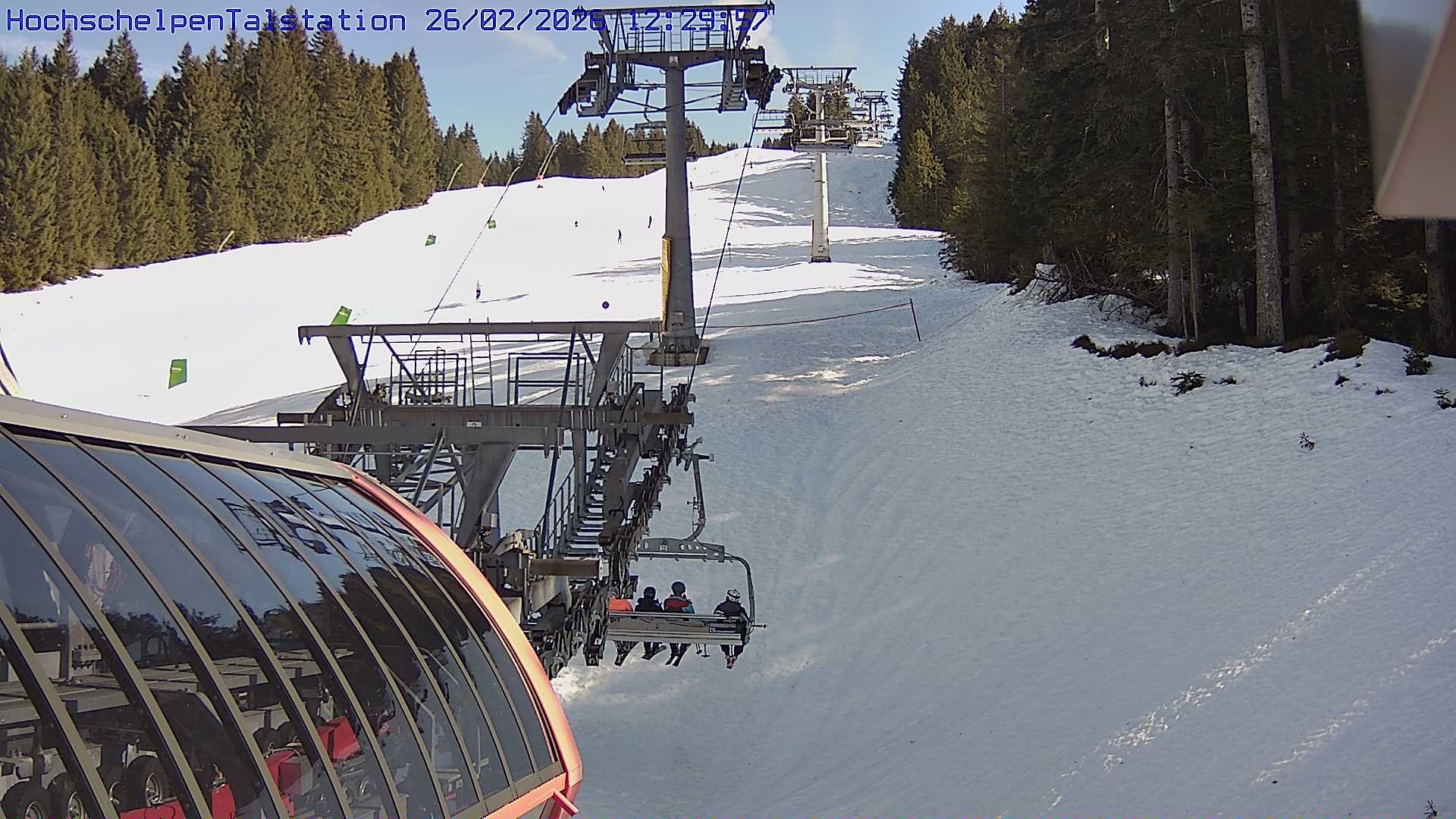 Archived image Webcam Balderschwang, base station Hochschelpenlift