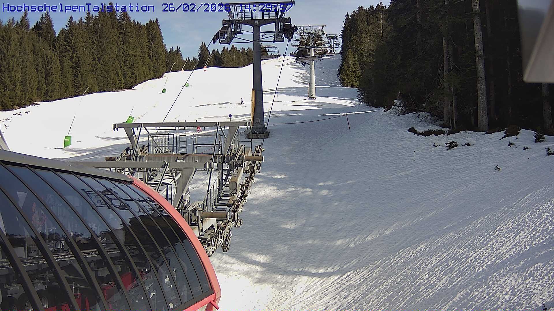 Archived image Webcam Balderschwang, base station Hochschelpenlift
