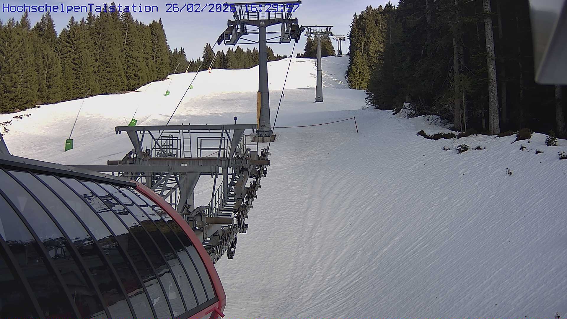 Archived image Webcam Balderschwang, base station Hochschelpenlift