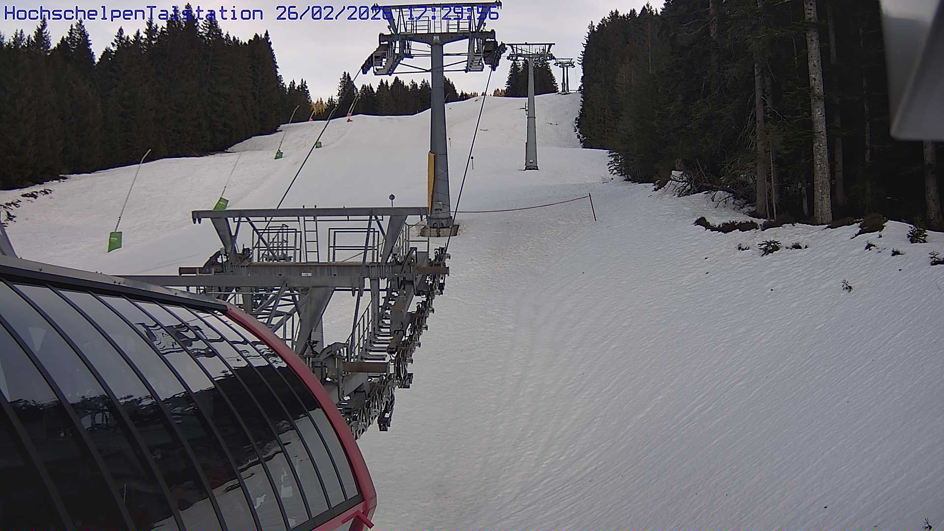 Archiv Foto Webcam Hochschelpenlift, Balderschwang