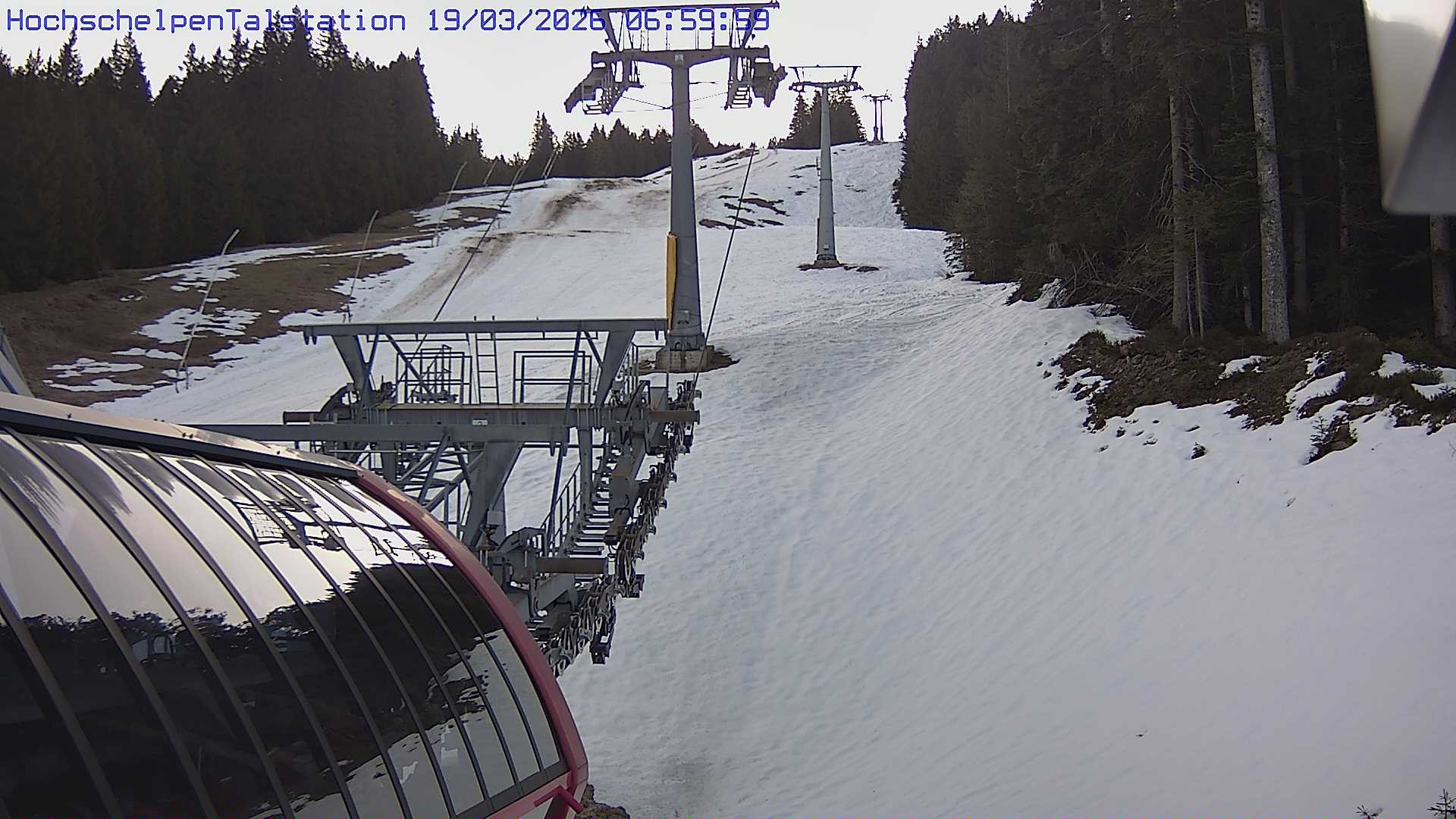 Archiv Foto Webcam Hochschelpenlift, Balderschwang