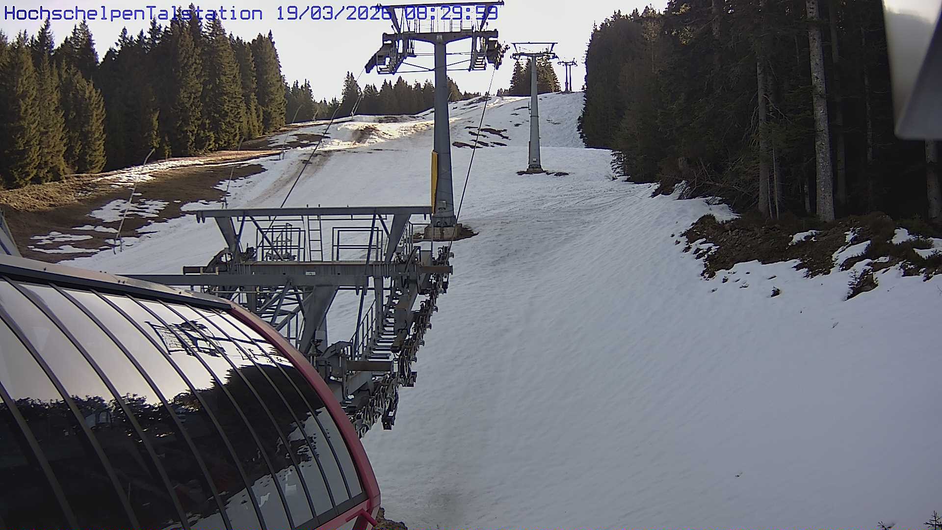 Archiv Foto Webcam Hochschelpenlift, Balderschwang