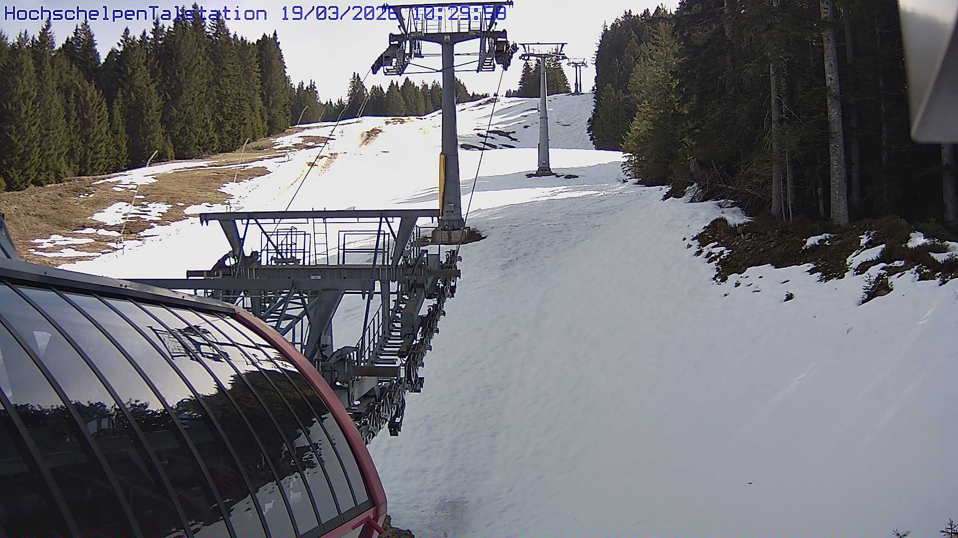 Archiv Foto Webcam Hochschelpenlift, Balderschwang