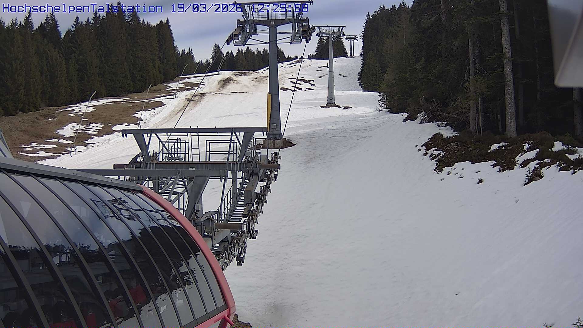 Archiv Foto Webcam Hochschelpenlift, Balderschwang