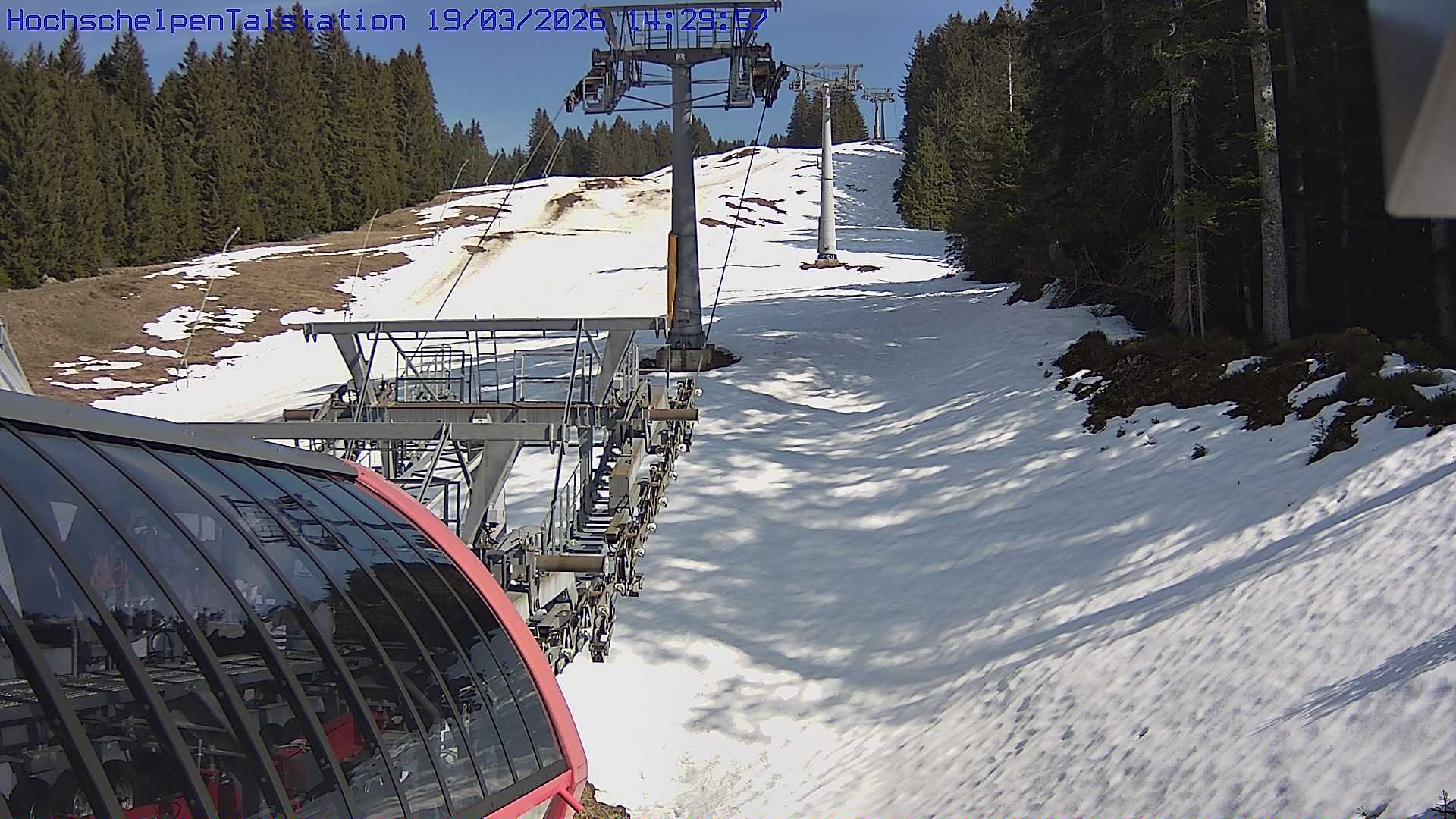 Archiv Foto Webcam Hochschelpenlift, Balderschwang