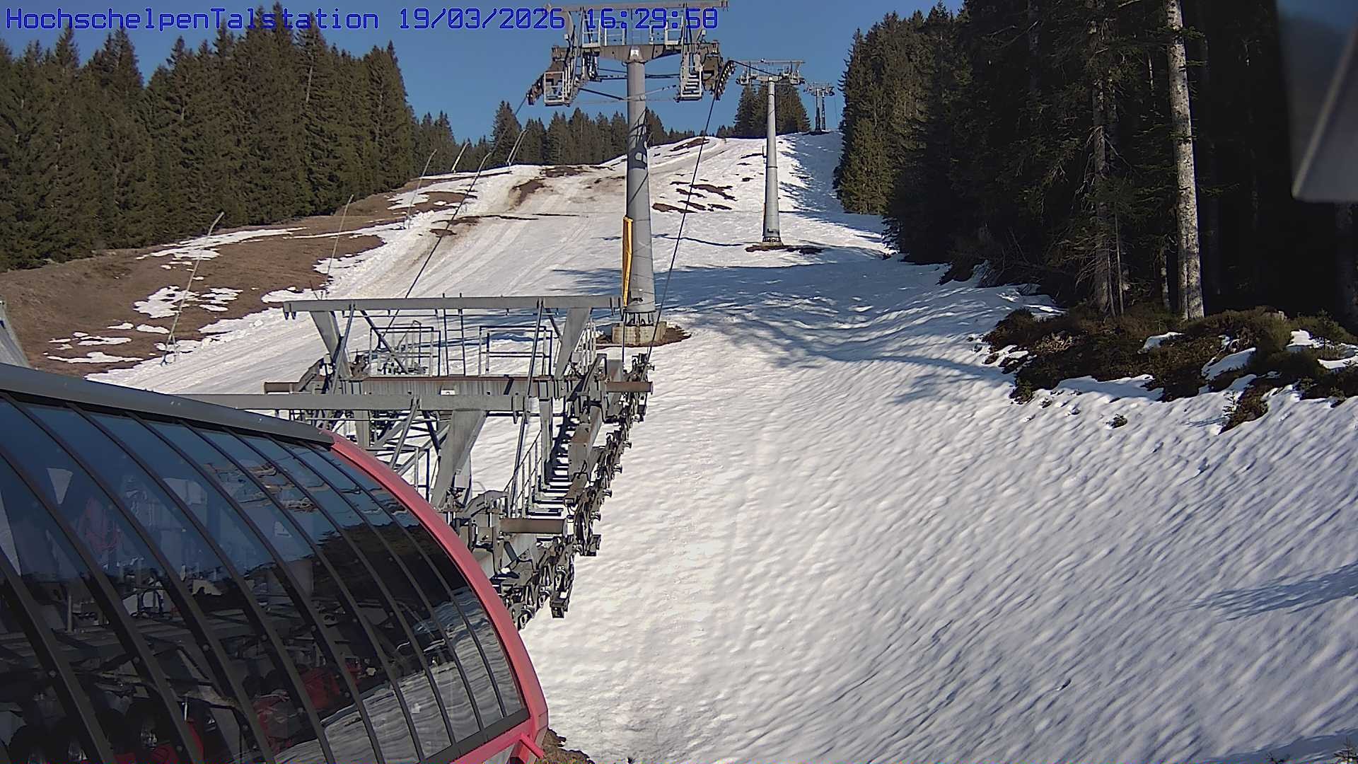Archiv Foto Webcam Hochschelpenlift, Balderschwang