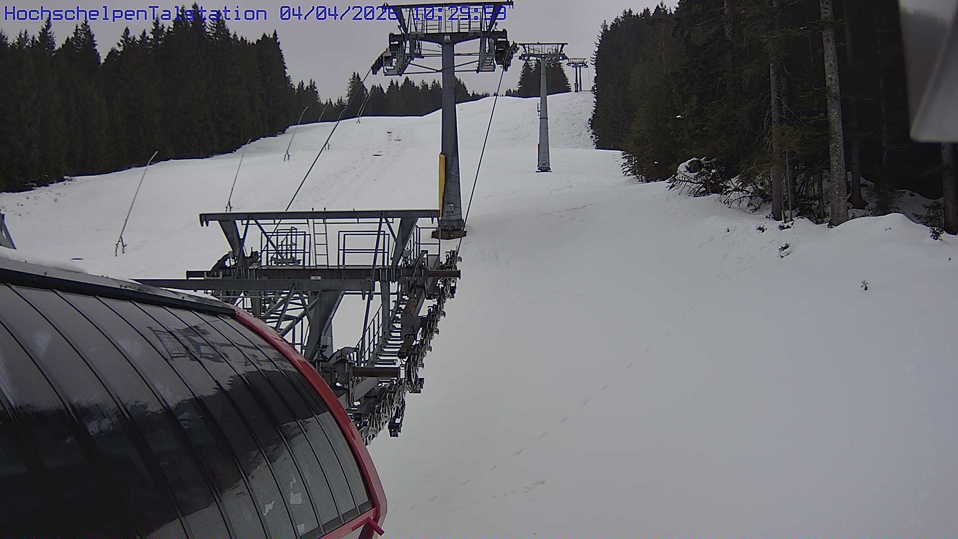 Archiv Foto Webcam Hochschelpenlift, Balderschwang