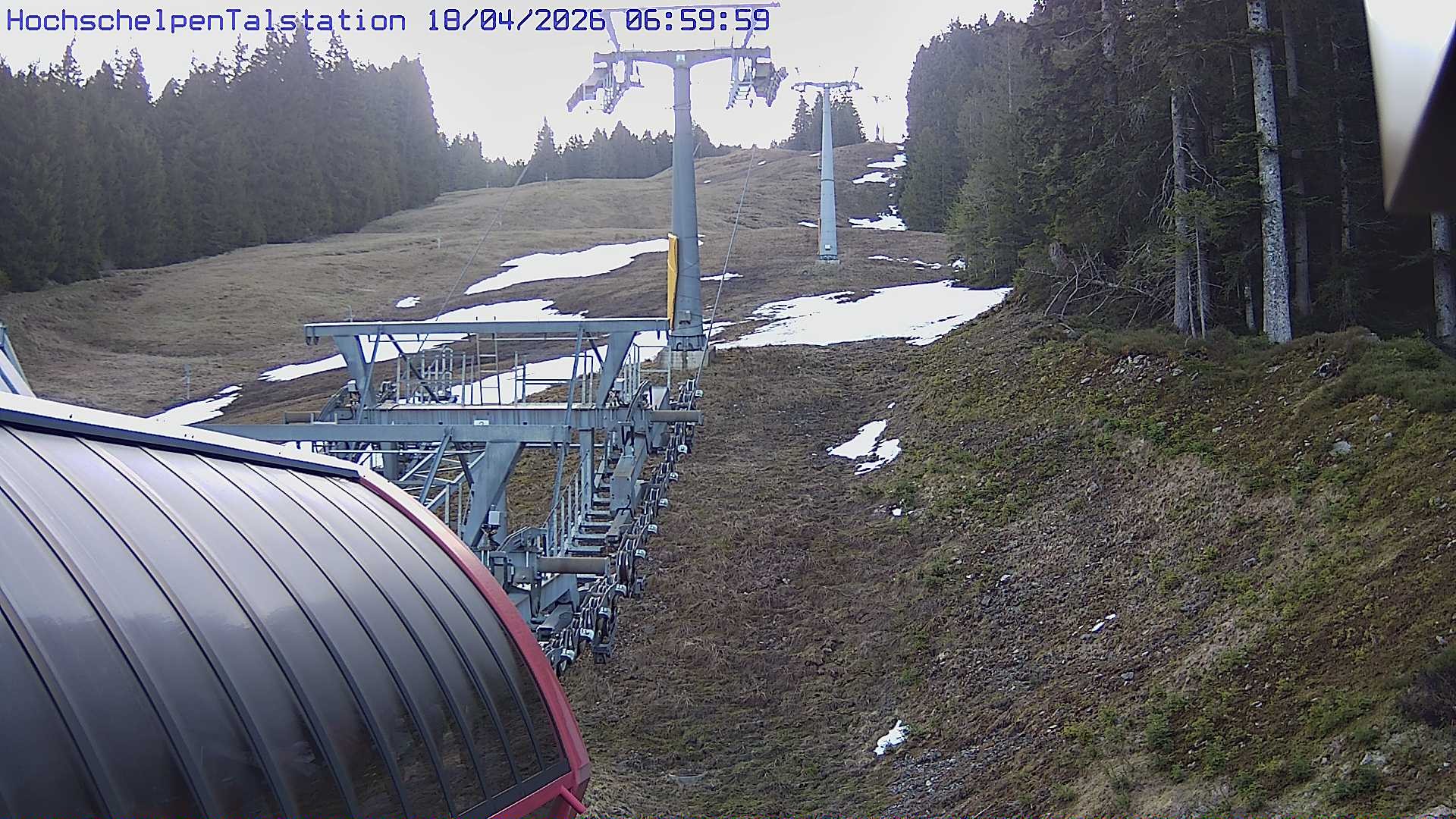 Archiv Foto Webcam Hochschelpenlift, Balderschwang