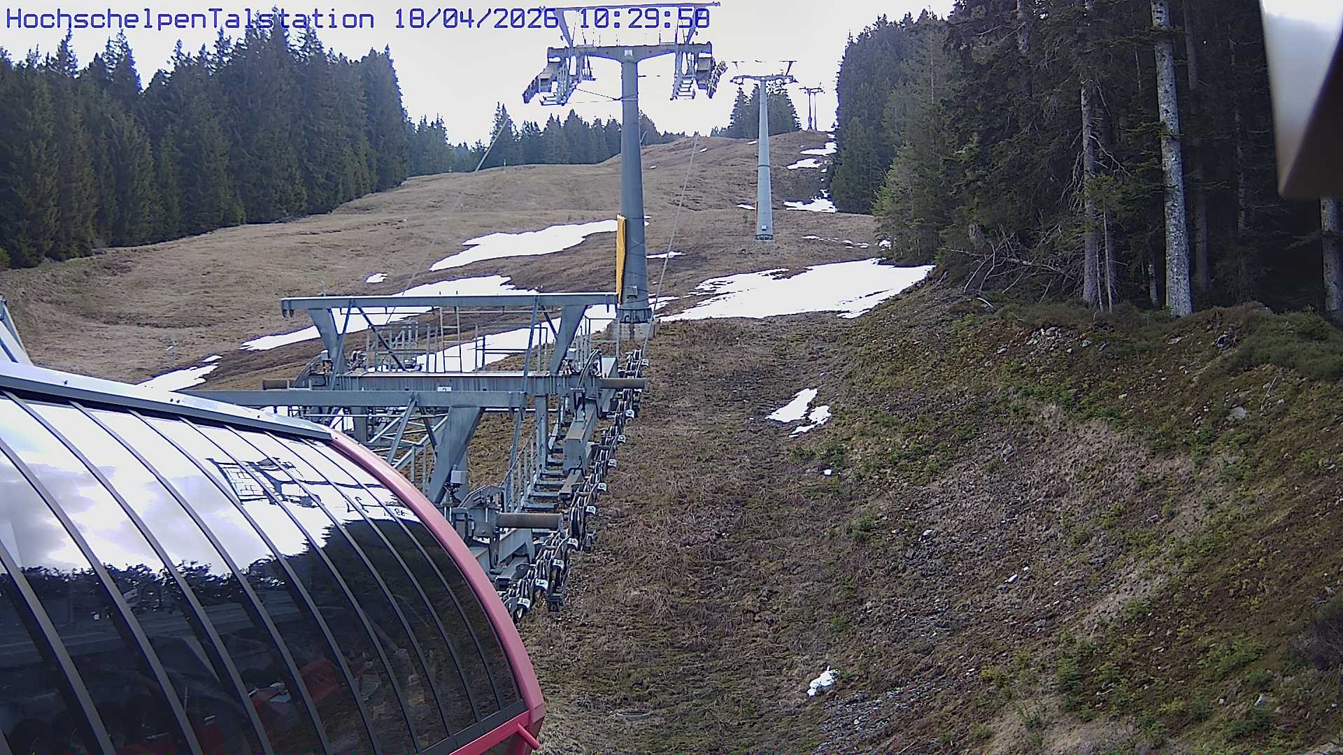 Archiv Foto Webcam Hochschelpenlift, Balderschwang