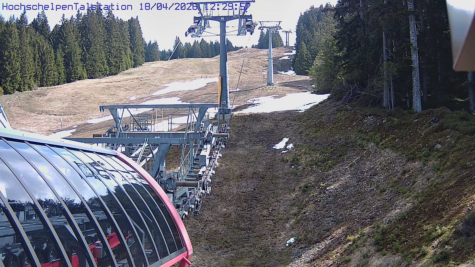 Archiv Foto Webcam Hochschelpenlift, Balderschwang