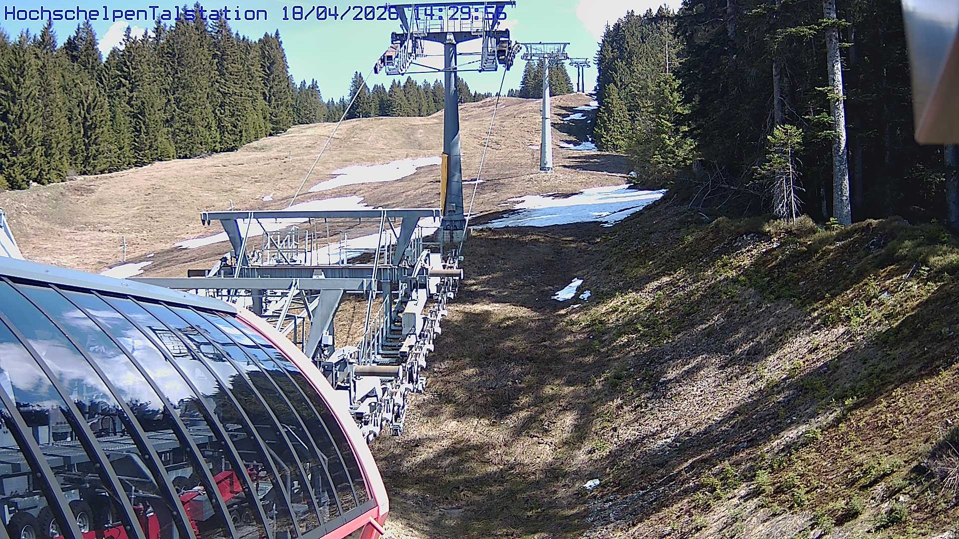 Archiv Foto Webcam Hochschelpenlift, Balderschwang