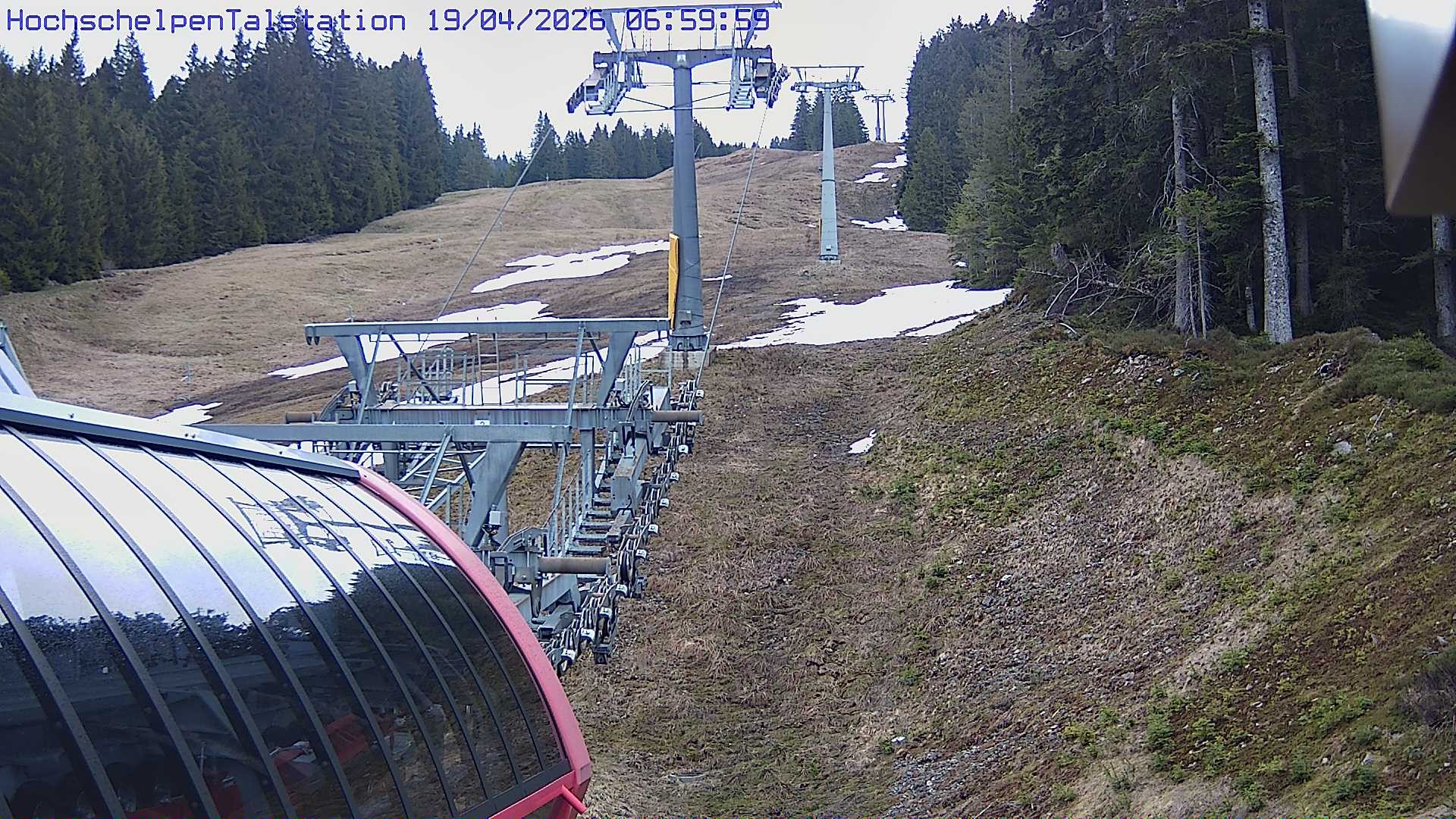 Archived image Webcam Balderschwang, base station Hochschelpenlift